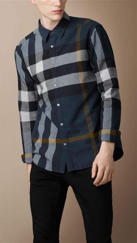 men's burberry brit|burberry brit men's flannel melange.